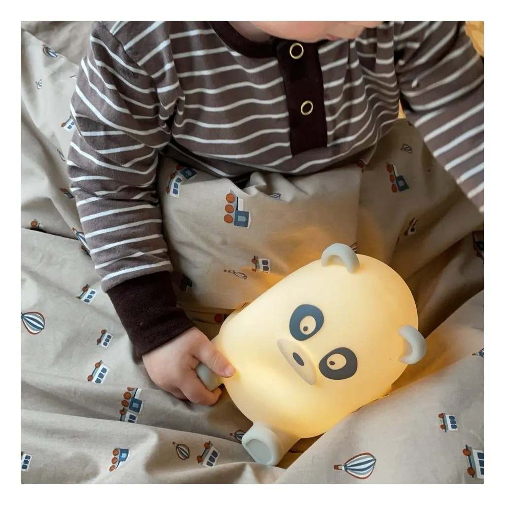 nuuroo Ella silikone lampe Lunar Rock panda natlampe