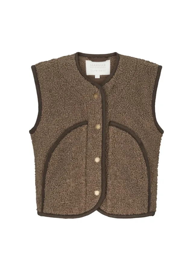 MarMar Copenhagen Jolly Waistcoat vest Terre teddy