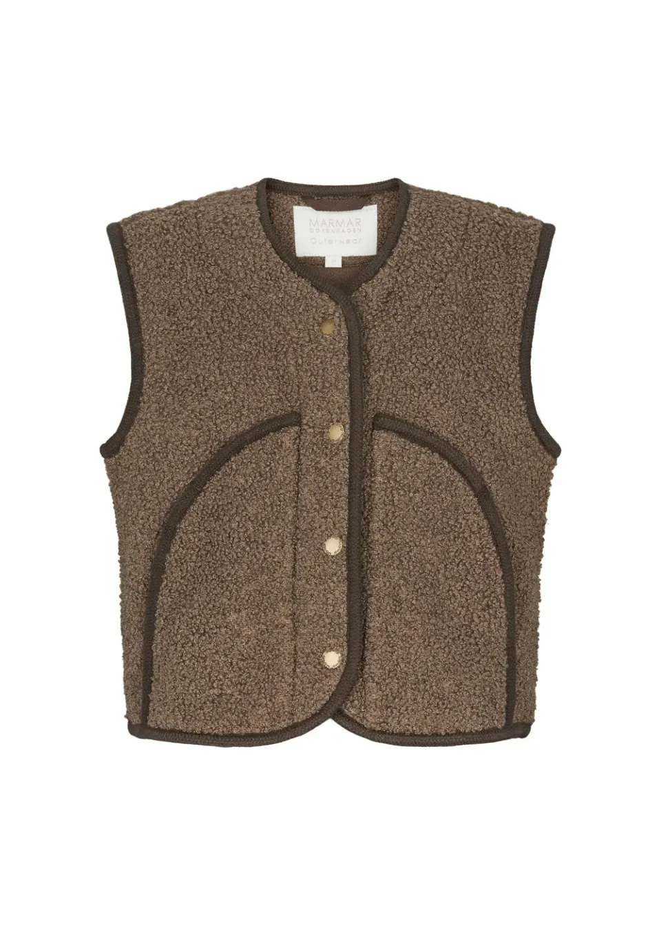 MarMar Copenhagen Jolly Waistcoat vest Terre teddy