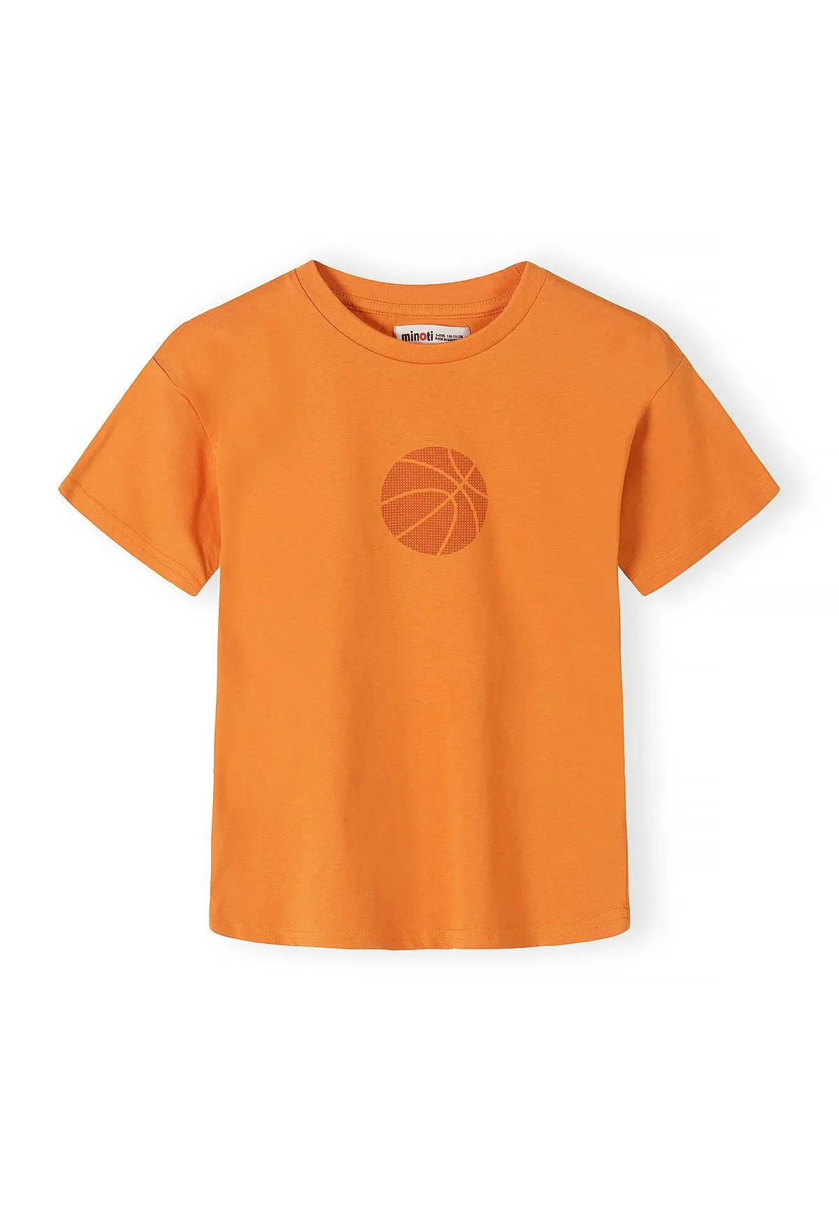 Minoti 44873 t-shirts 5-pak basketball bomuld