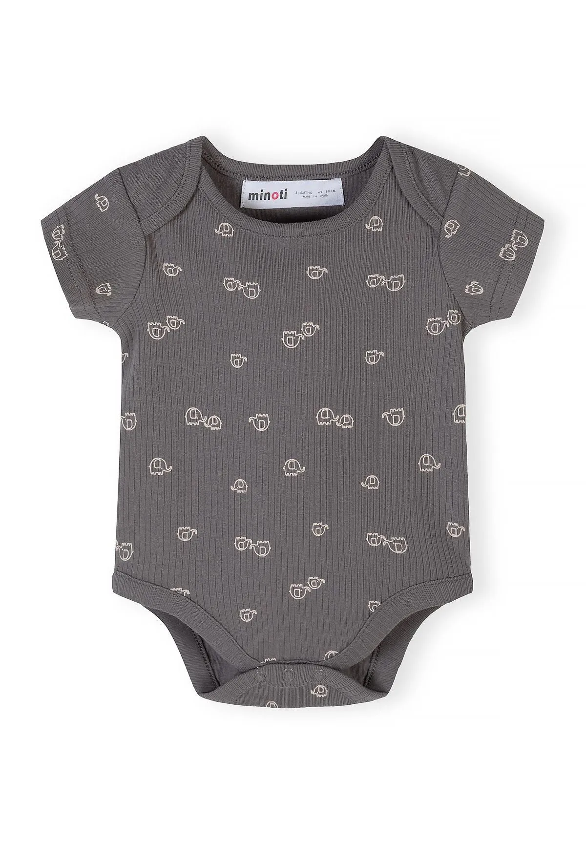 Minoti 44551 body baby 3-pak naturhvid rib bomuld