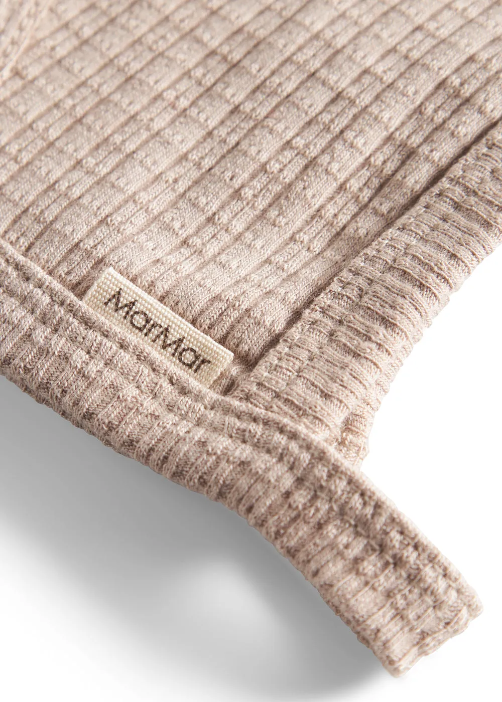 MarMar Hoody babyhjelm Soft Beige modal