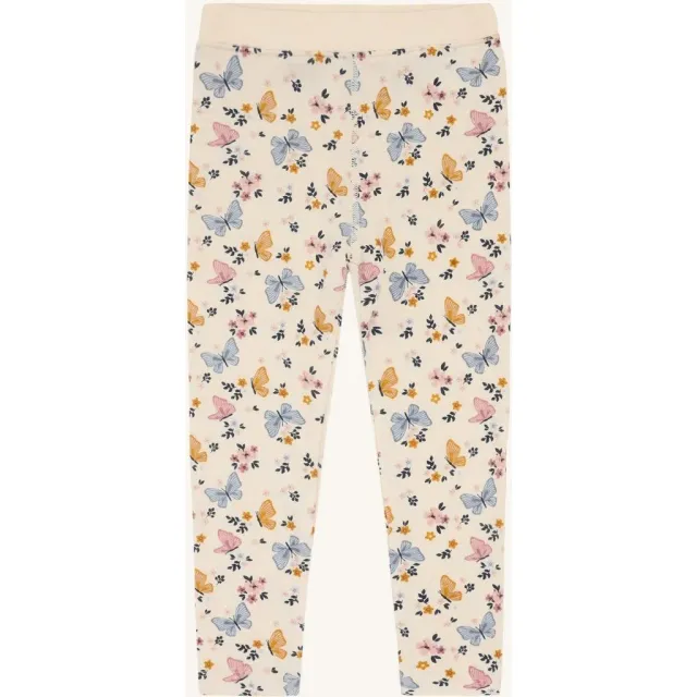 Hust & Claire HCLiro Butterfly leggings Off White merinould