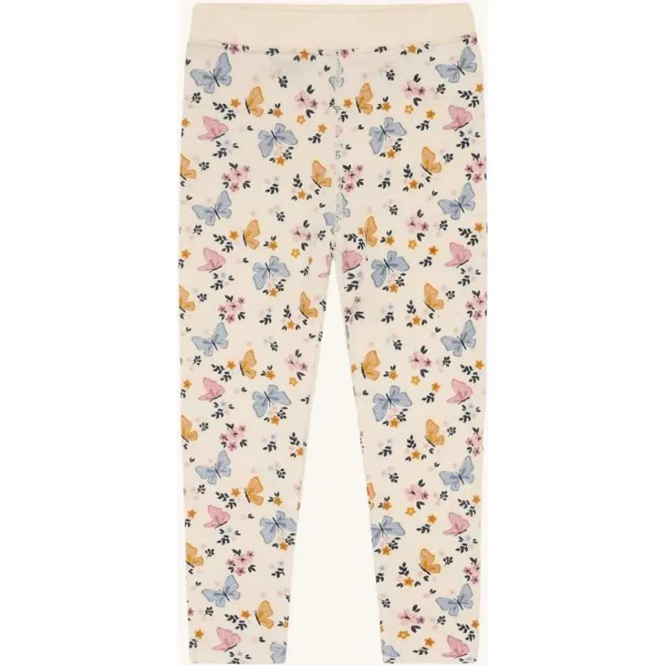 Hust & Claire HCLiro Butterfly leggings Off White merinould