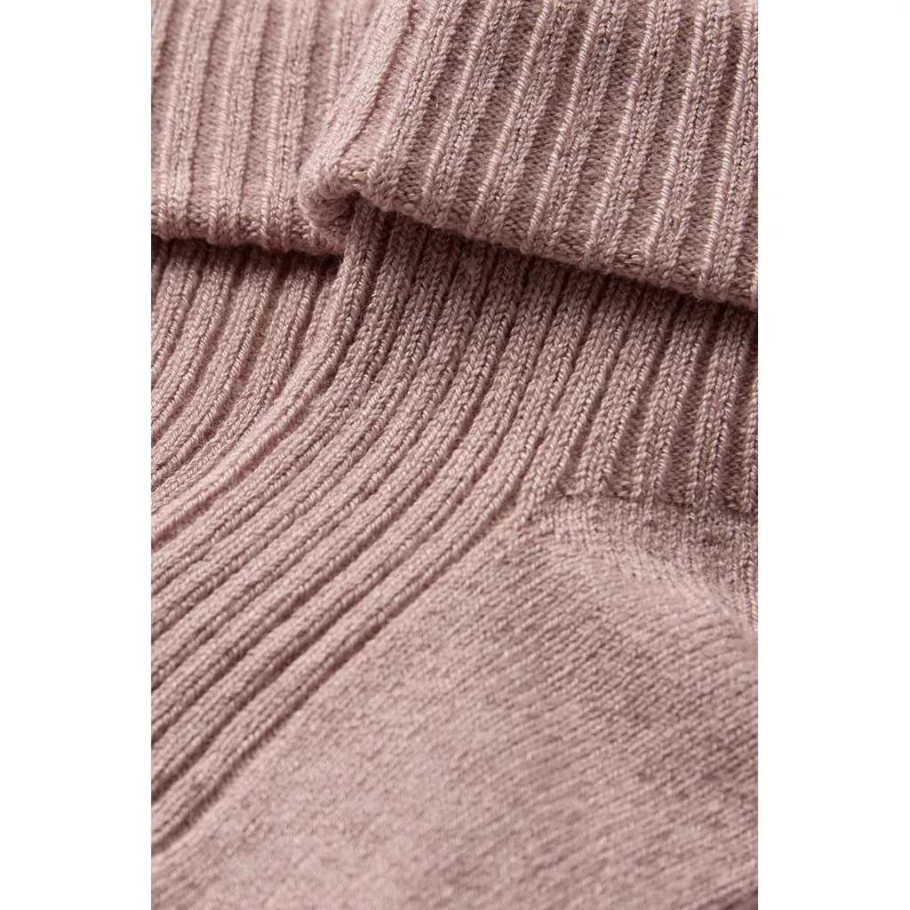 Hust & Claire HCFlosi Strømper 2-pak dusty rose uld
