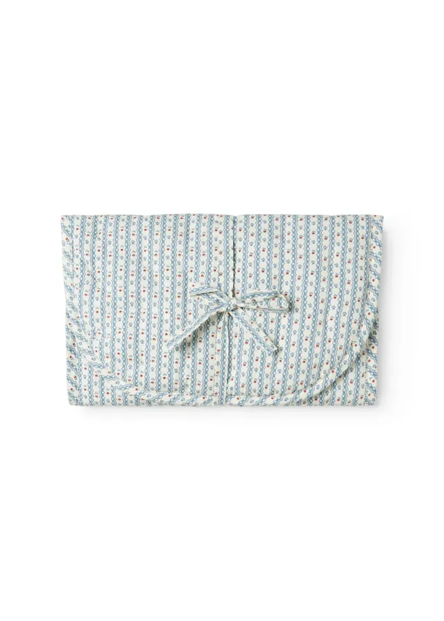 MarMar Changing Mat pusleunderlag Floral Stripe bomuld