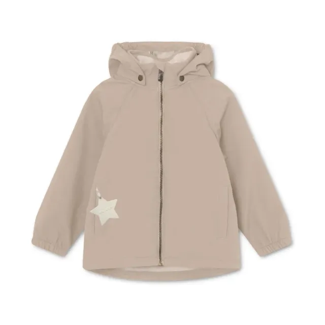 MINI A TURE Mataden softshell forårsjakke Ombre Blue vindtæt