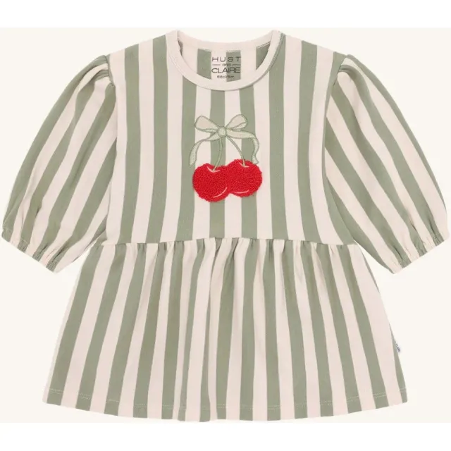 Hust & Claire Donna Spring kjole Quartz bomuld