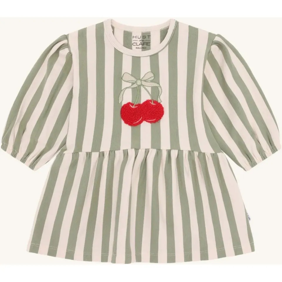 Hust & Claire Donna Spring kjole Quartz bomuld