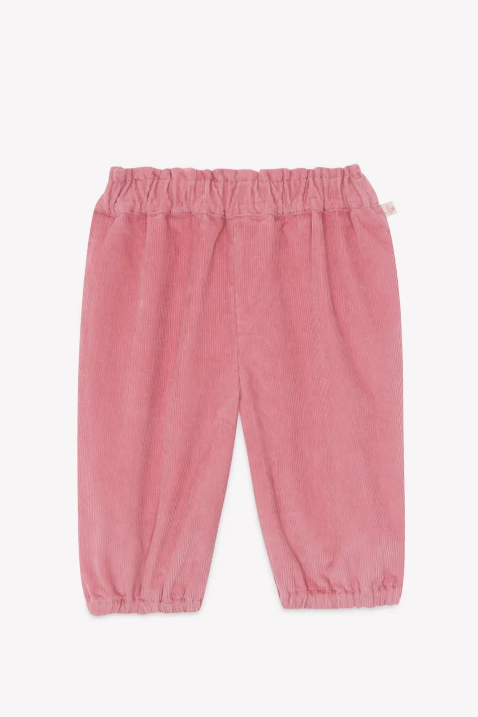 Bonton Biscotte Pinkyee bukser rosa fløjl 2A