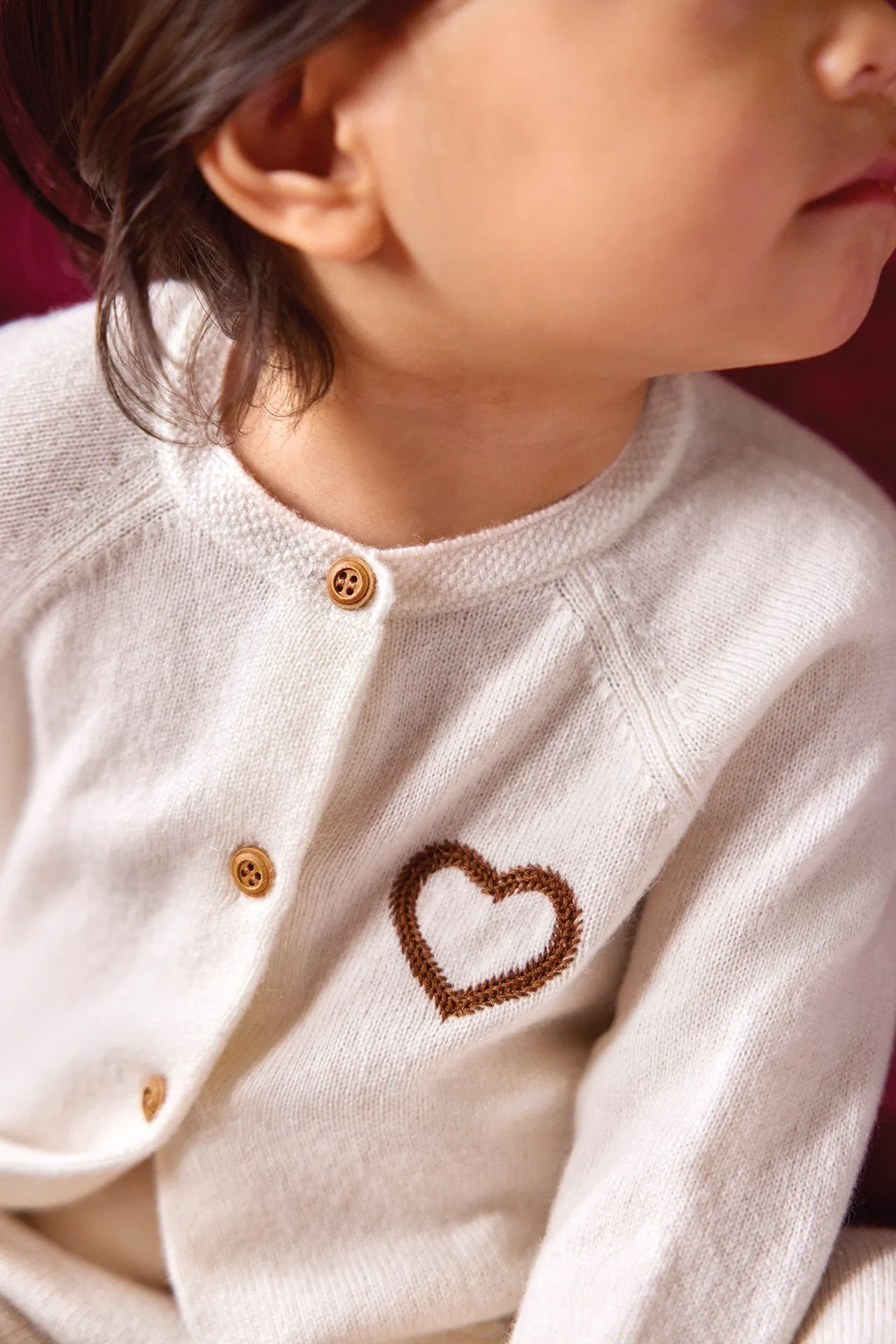 Bonton Cachens Milk Cachemire babysæt beige kashmir