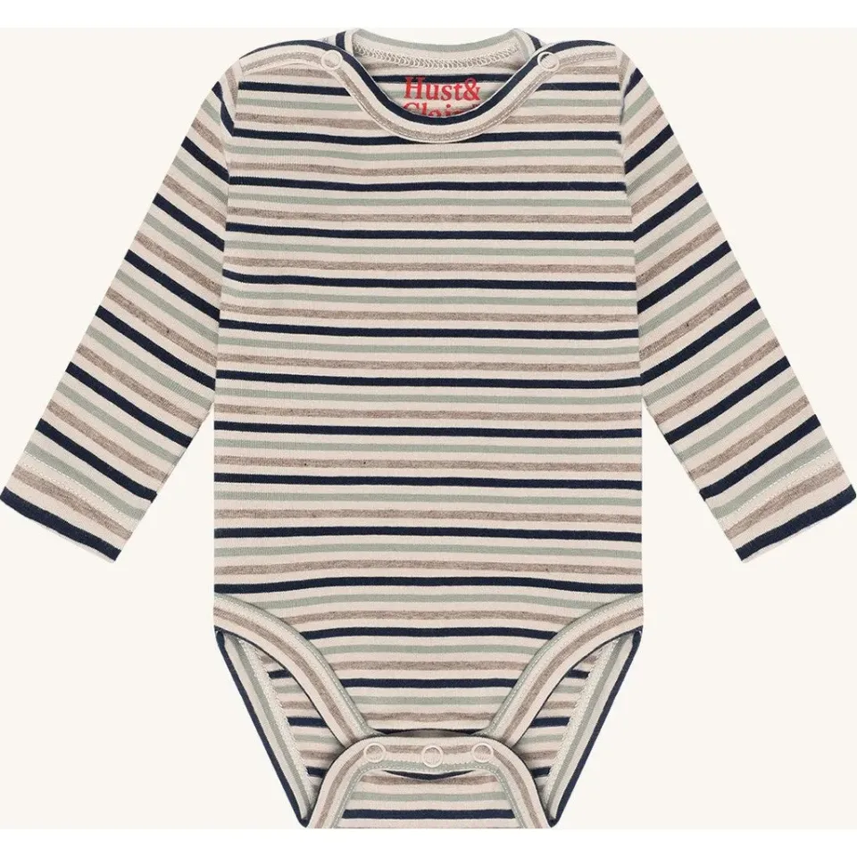 Hust & Claire HCBam YD Story body French Oak langærmet stribet