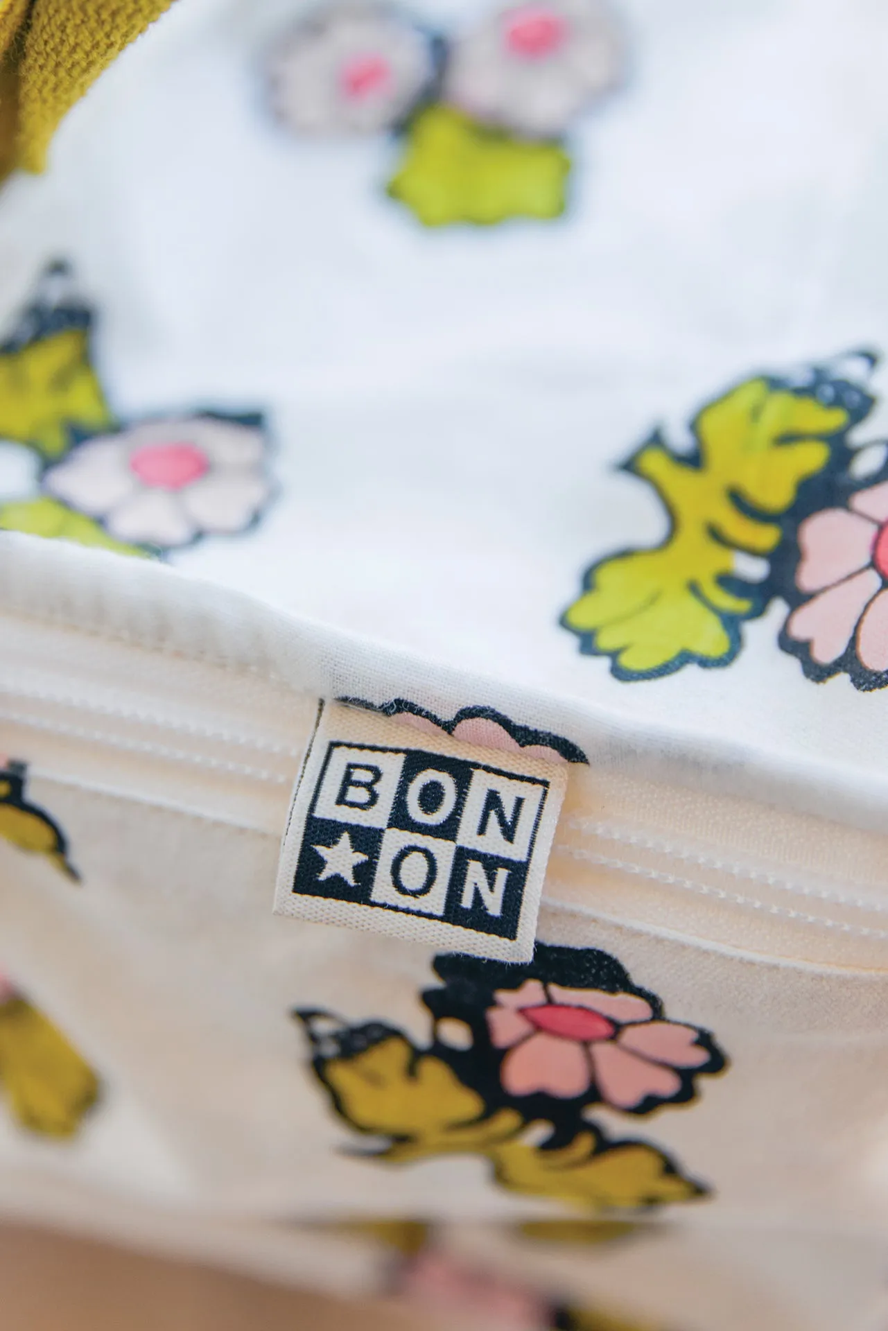 Bonton Faroe madpakketaske blomstret bomuld