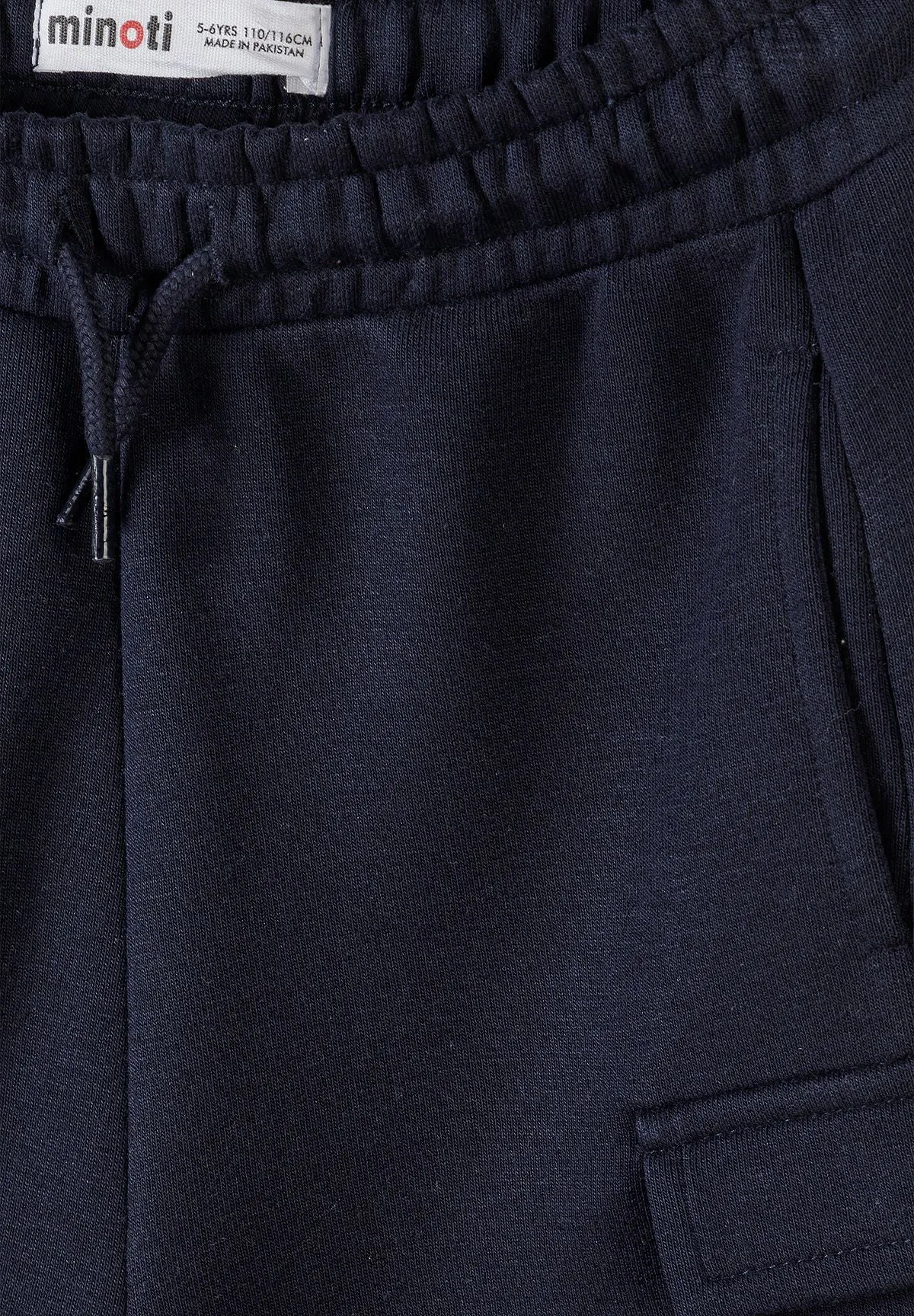 Minoti 44776 cargo shorts marine grå 2-pak