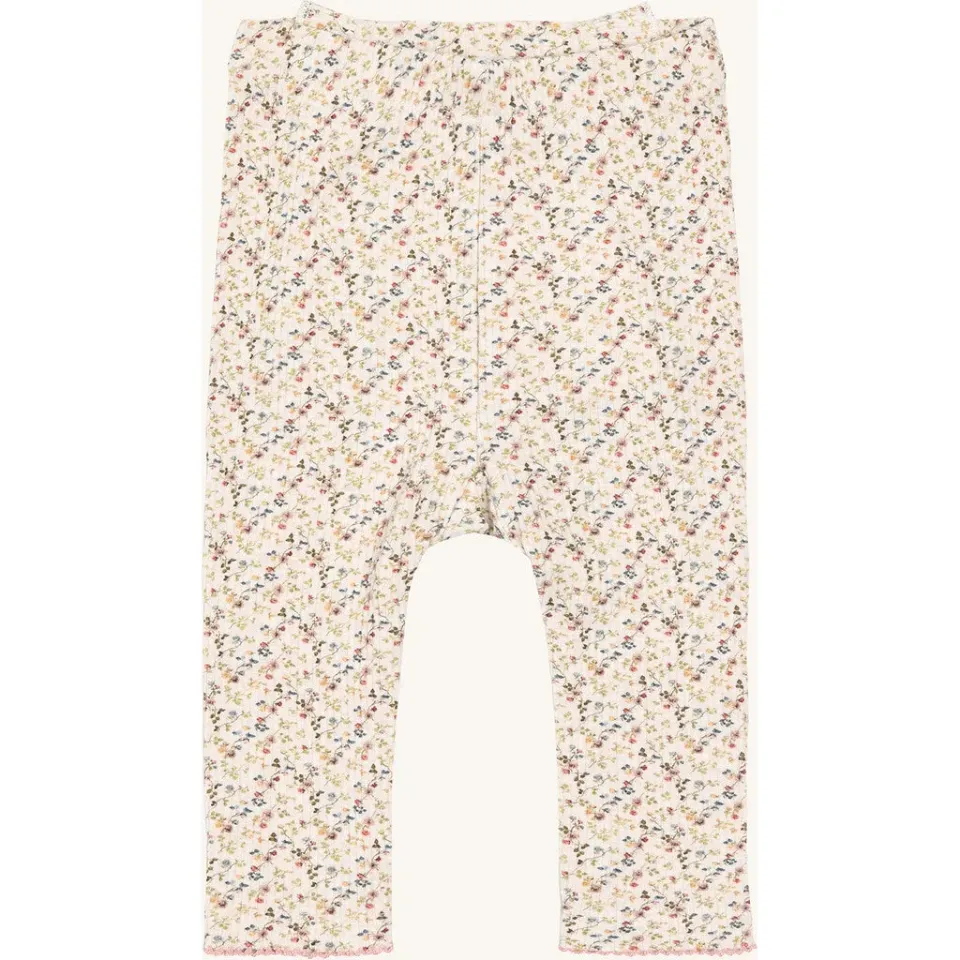 Hust & Claire Lærke leggings Whisper Melange økologisk