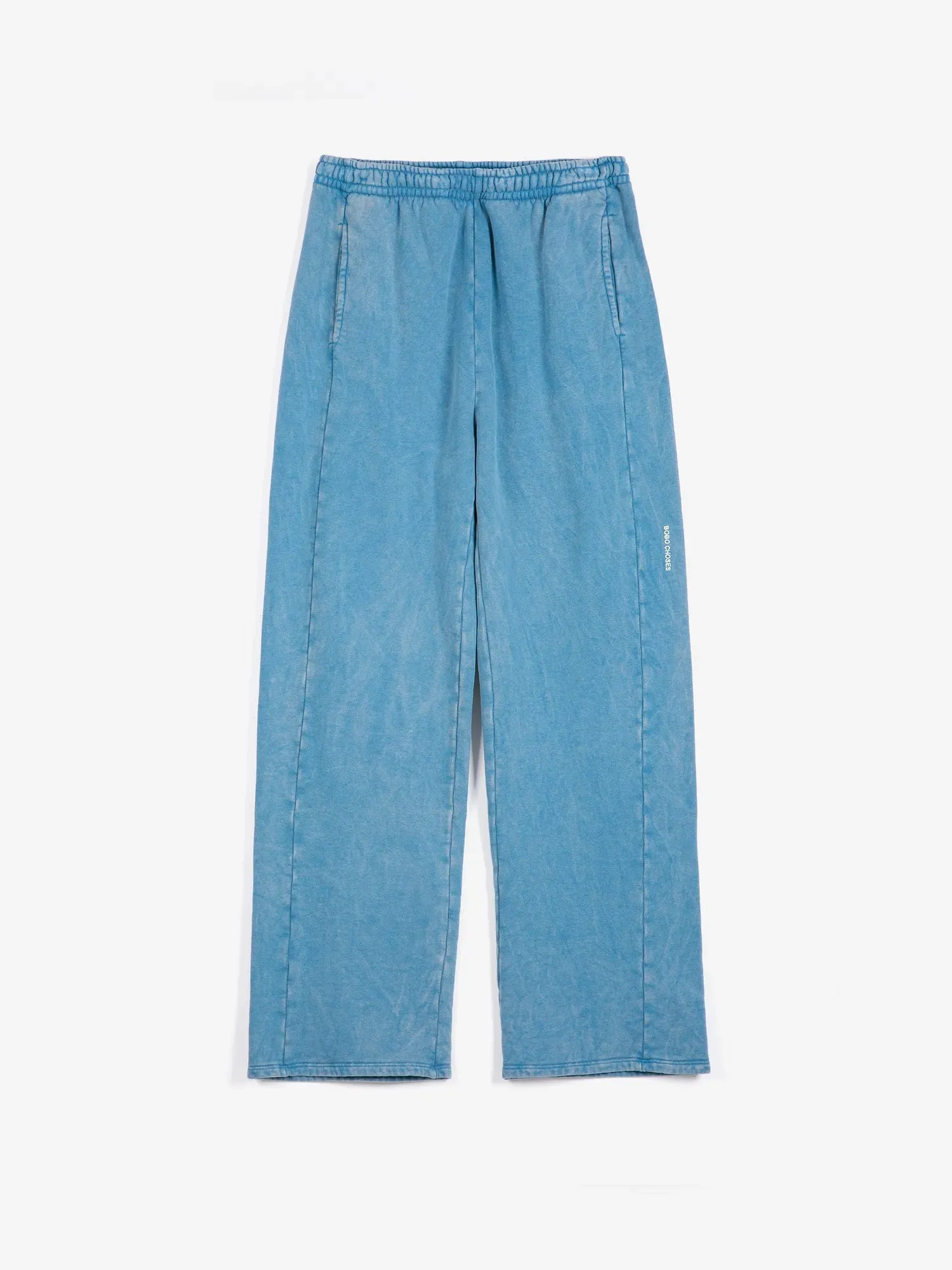 Bobo Choses Blue Pace joggingbukser blå økologisk