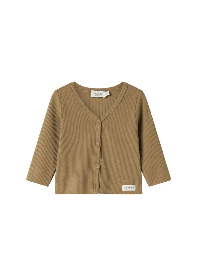 MarMar Copenhagen Cardigan cardigan Dark Bronze baby