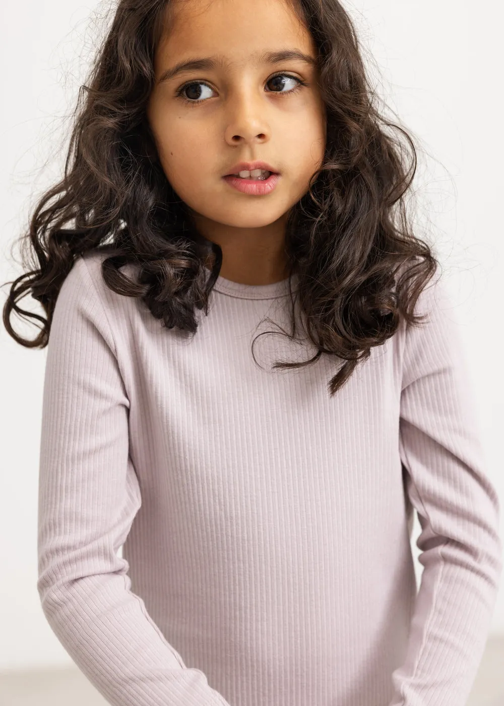 MarMar Plain Tee LS t-shirt Cloud Gray modal