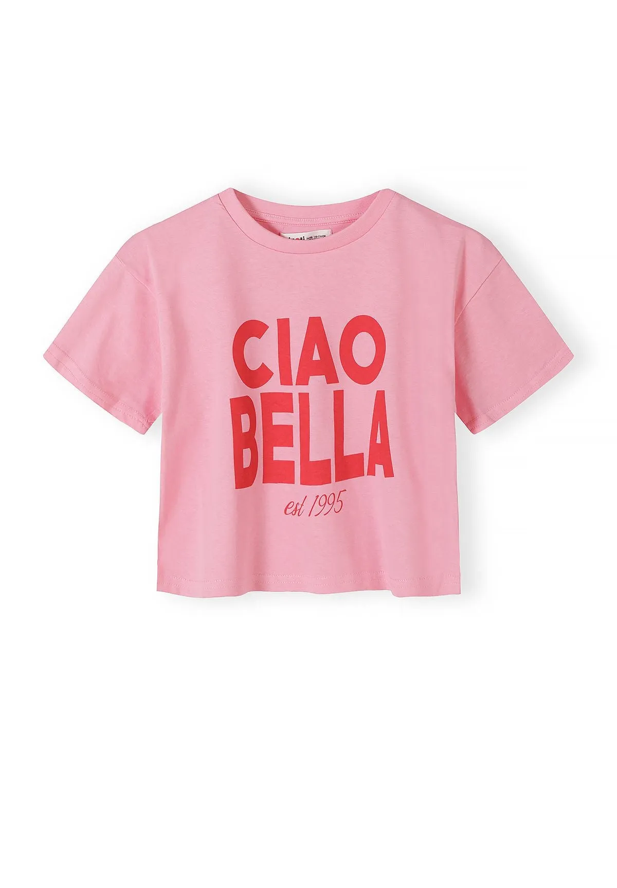 Minoti 44832 cropped t-shirts til piger 5-pak bomuld