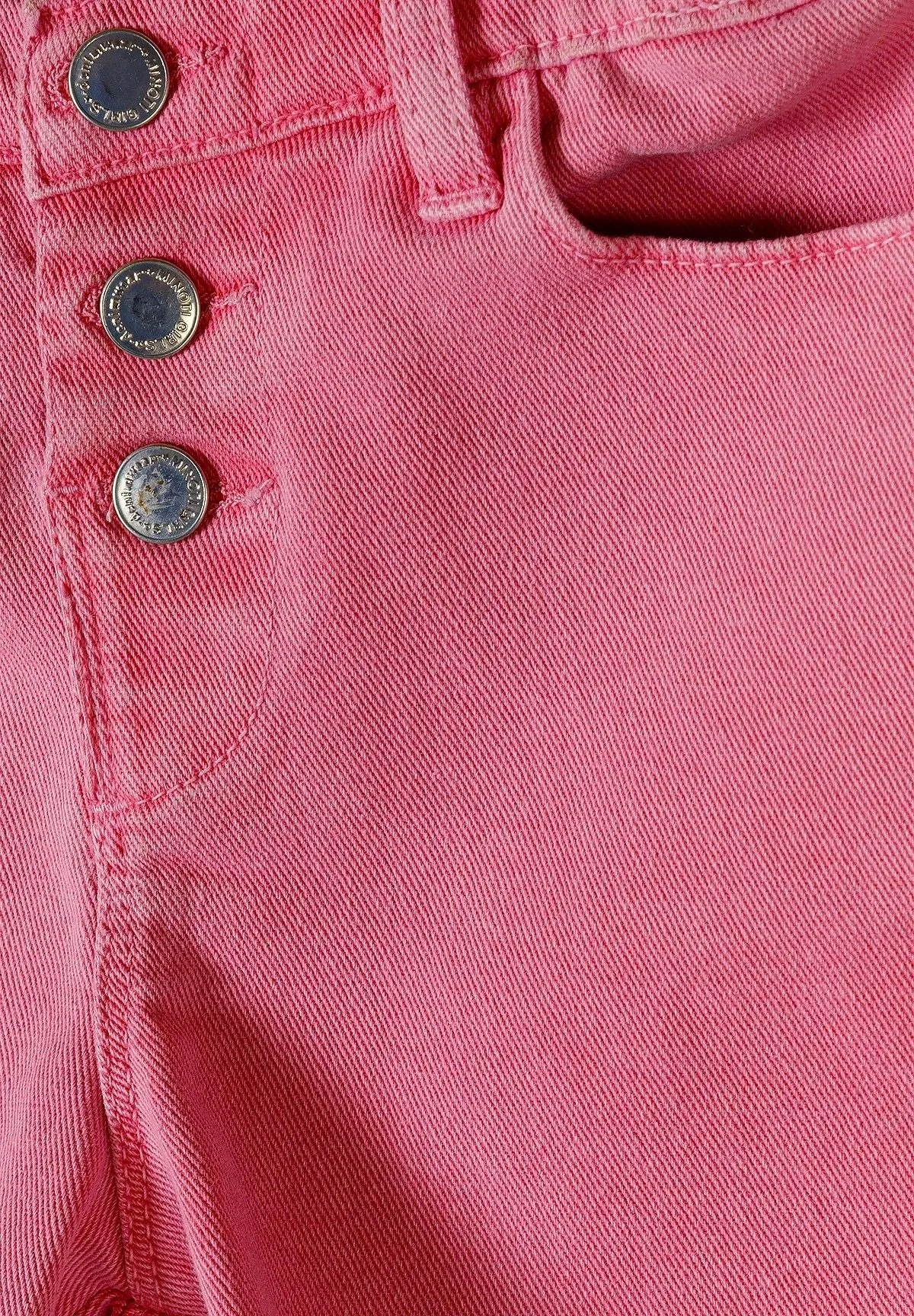 Minoti 44684 shorts rosa twill til piger