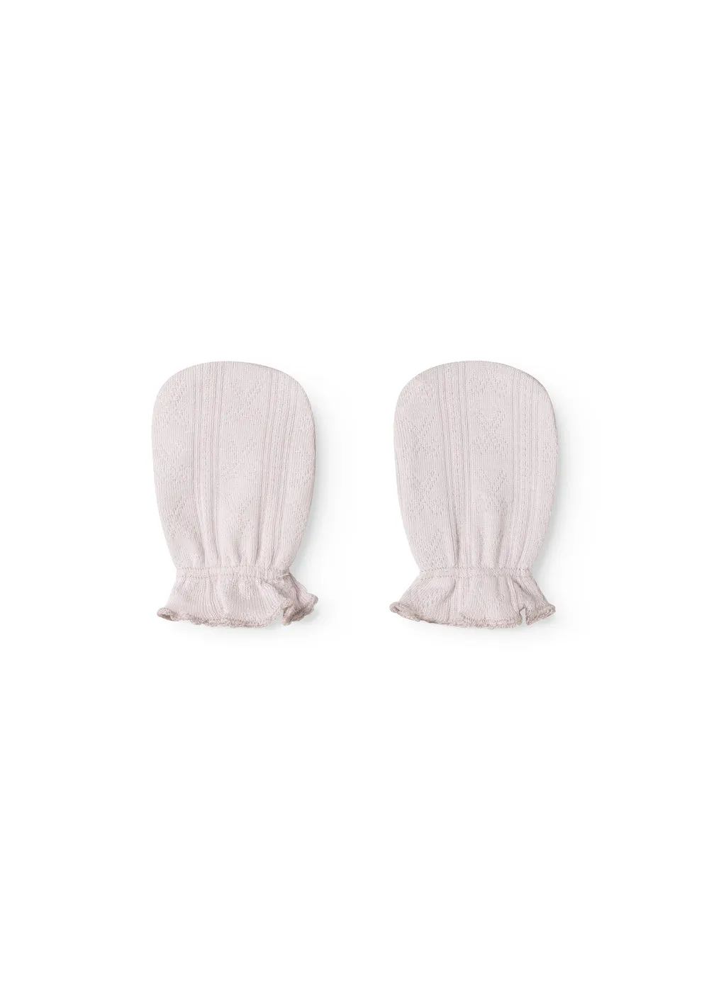 MarMar Glovies luffer Violet Dust modal pointelle