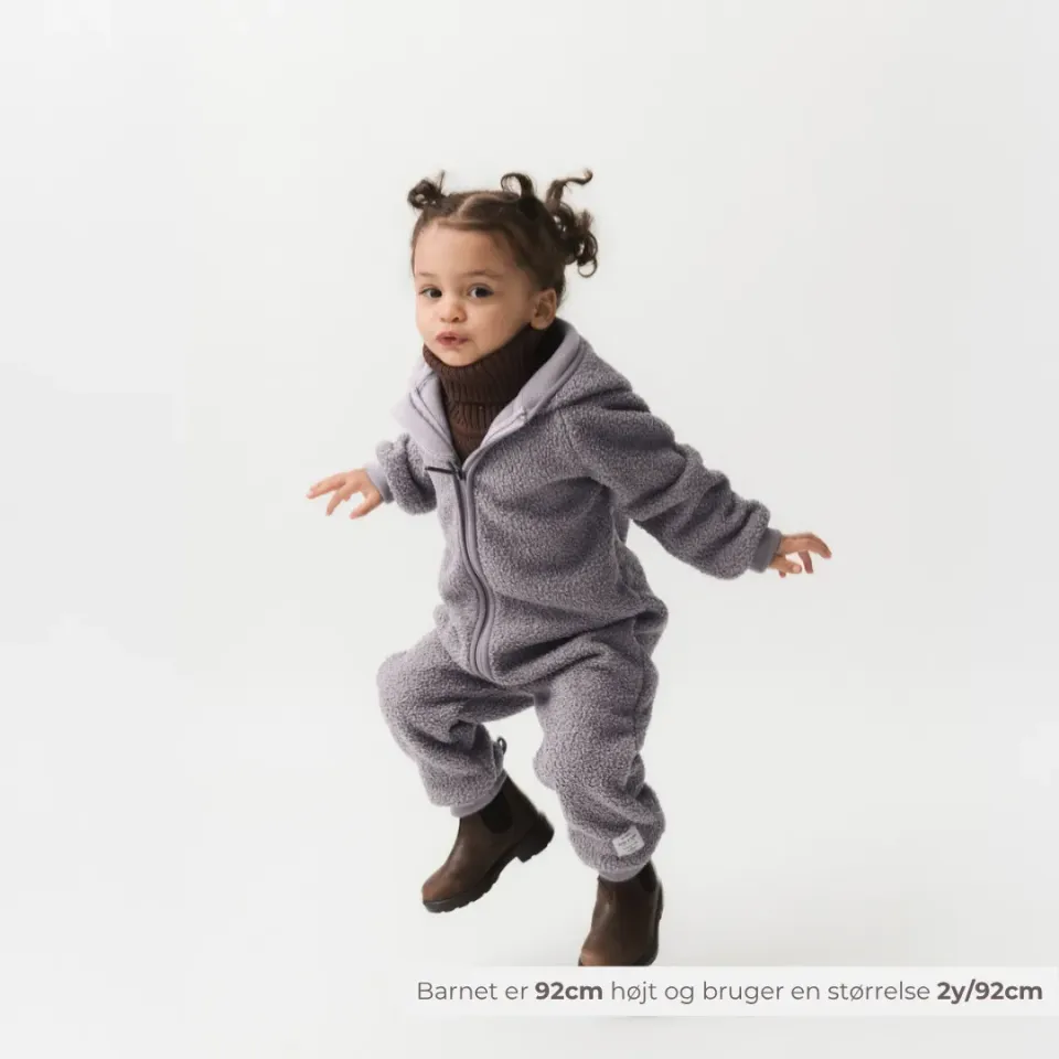 MINI A TURE MATADEL heldragt 6m teddyfleece lilla