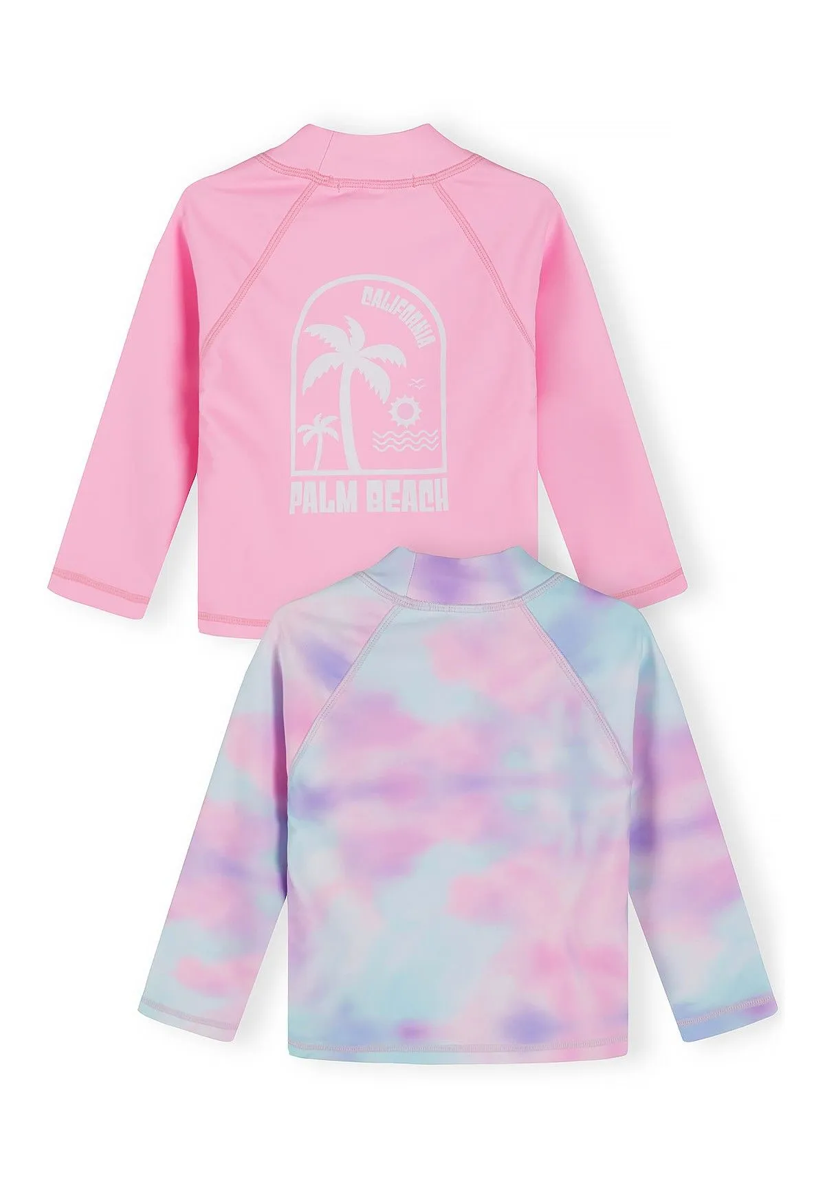 Minoti 44494 badebluse langærmet rosa 2-pak