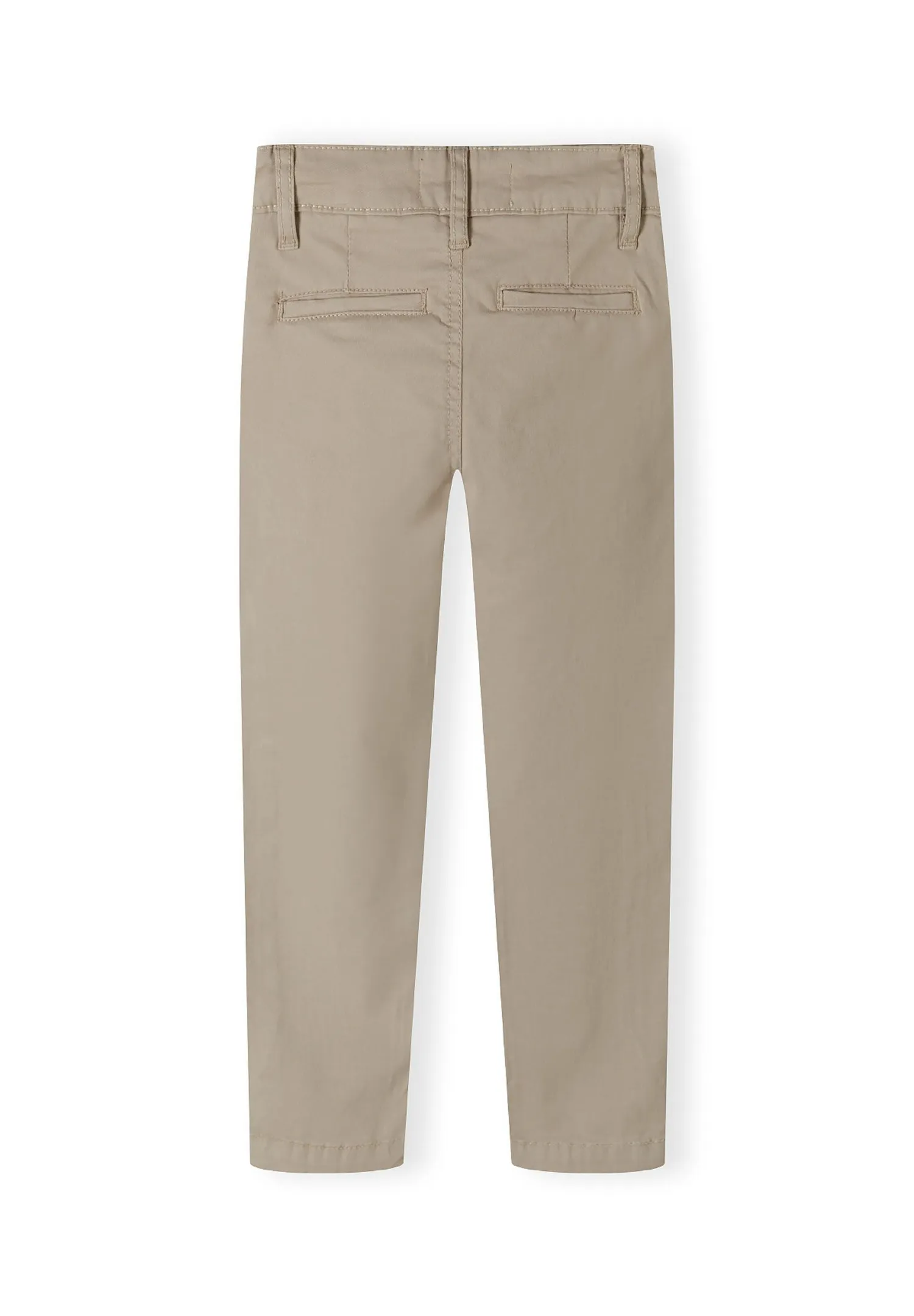 Minoti 43801 chinobukser grå slim fit bomuld