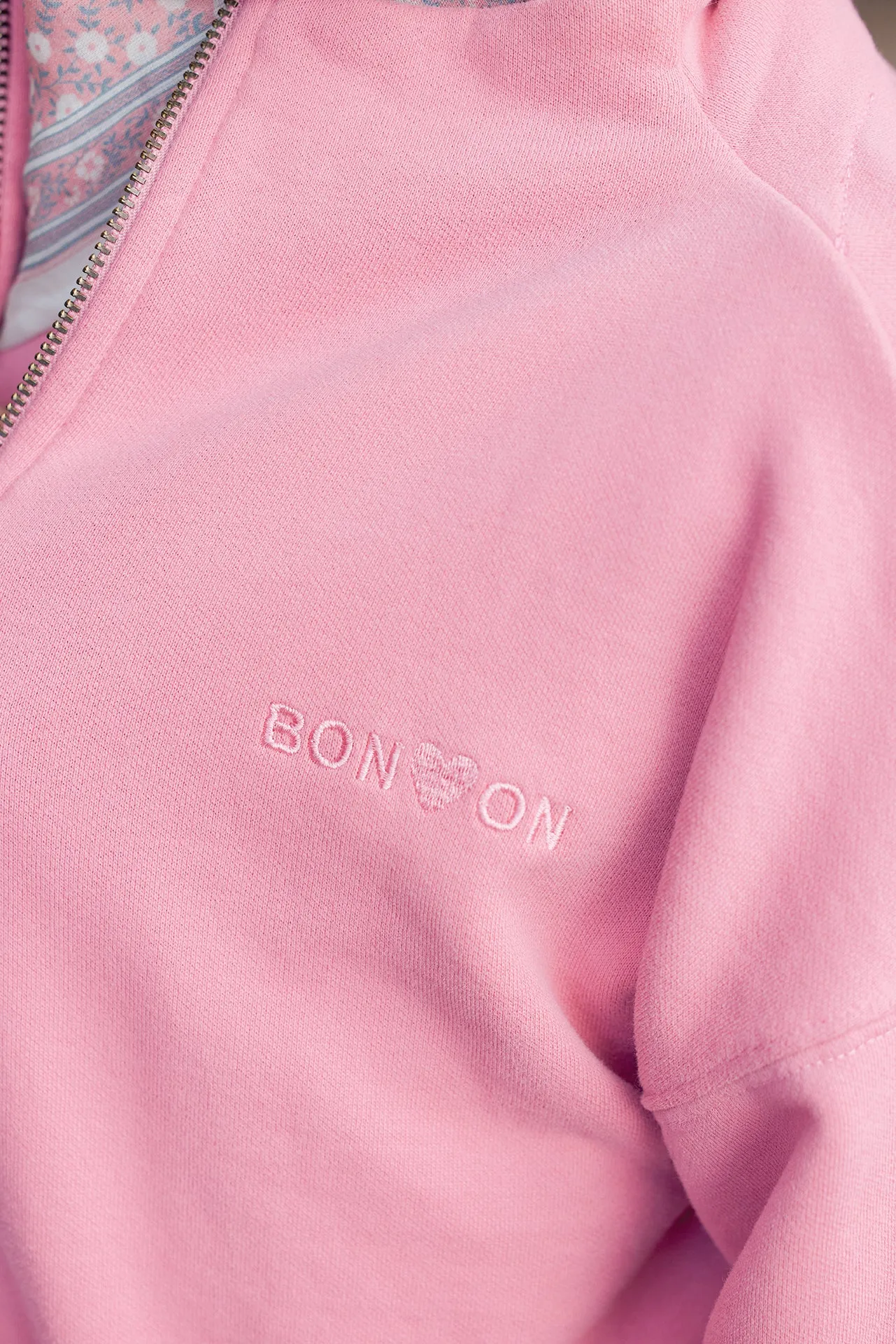 Bonton Mia Pinkyee vest 2A rosa bomuld