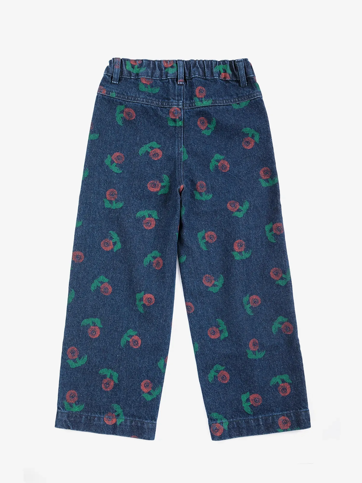 Bobo Choses Stamp Bloom denimbukser mørkeblå 2-3 år