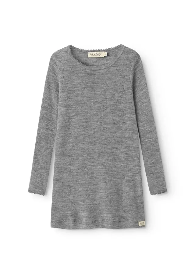 MarMar Night Dress natkjole grey melange uld