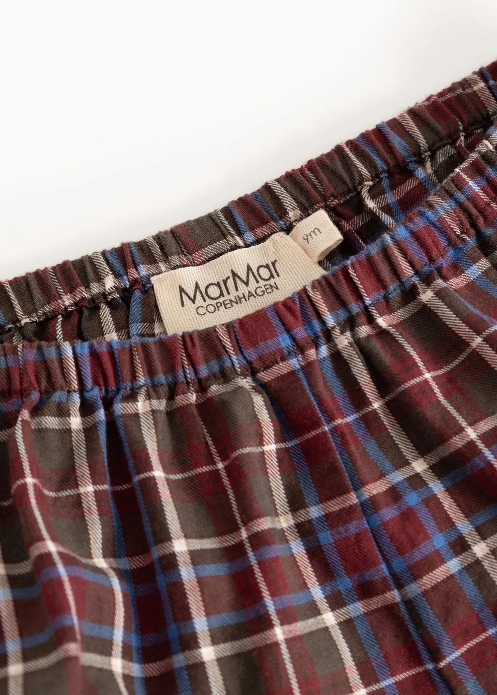 MarMar Pablo bloomers Chocolate Check tern baby