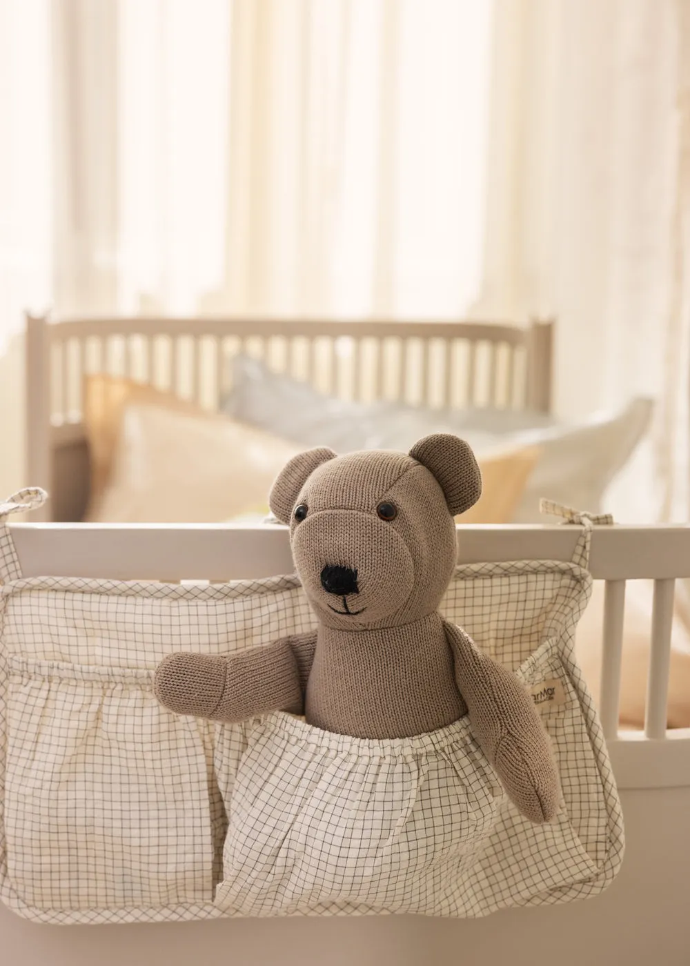 MarMar Copenhagen Teddy bamse Warm Stone økologisk