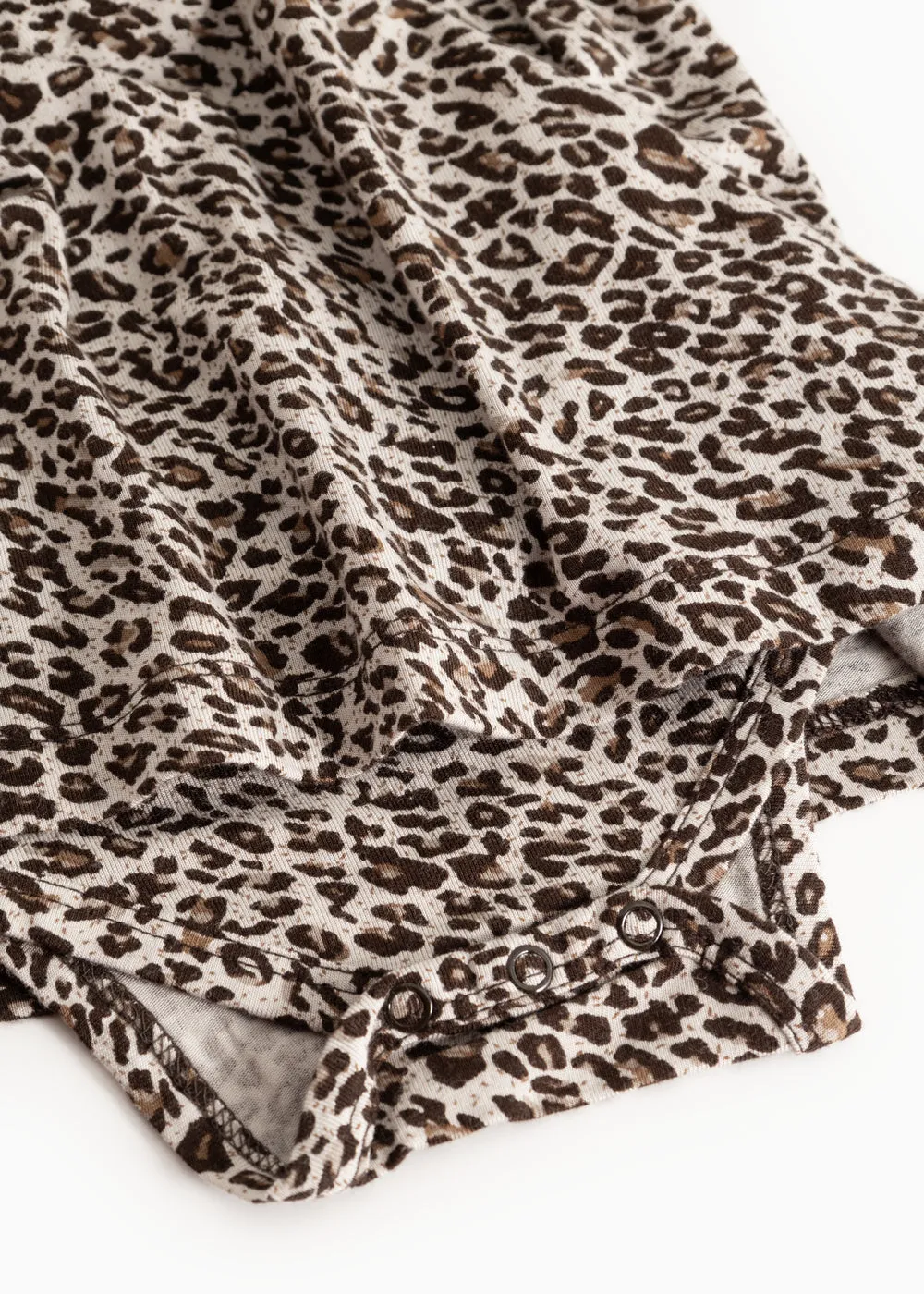 MarMar Leo Ramona Frill kjole Dark Brown Leo modal