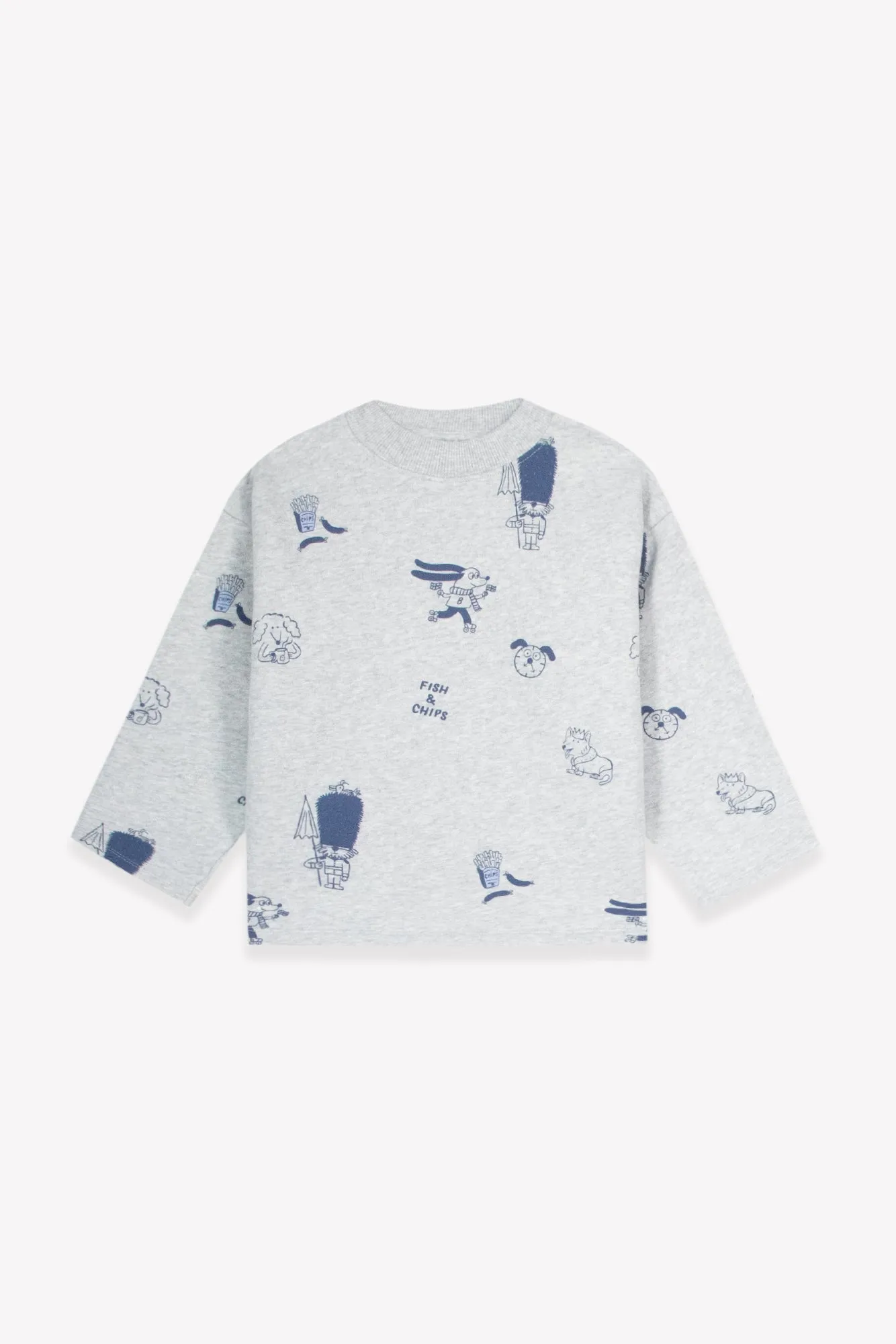 Bonton Laurel Dogs sweatshirt grå bomuld hunde