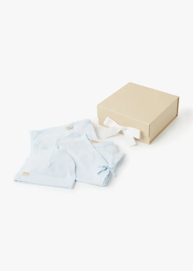MarMar Gift Box No Feet 3 pcs Light Blue gaveæske