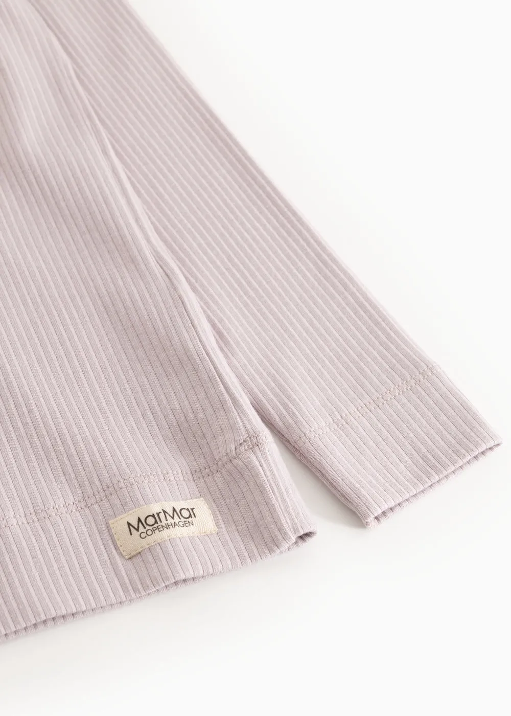 MarMar Plain Tee LS t-shirt Cloud Gray modal