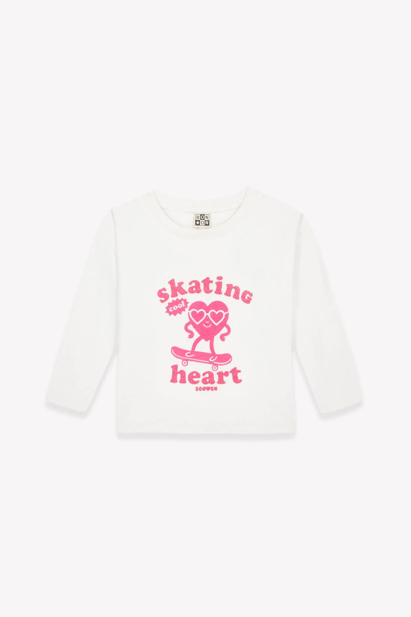 Bonton Taxo Skating T-shirt ecru langærmet