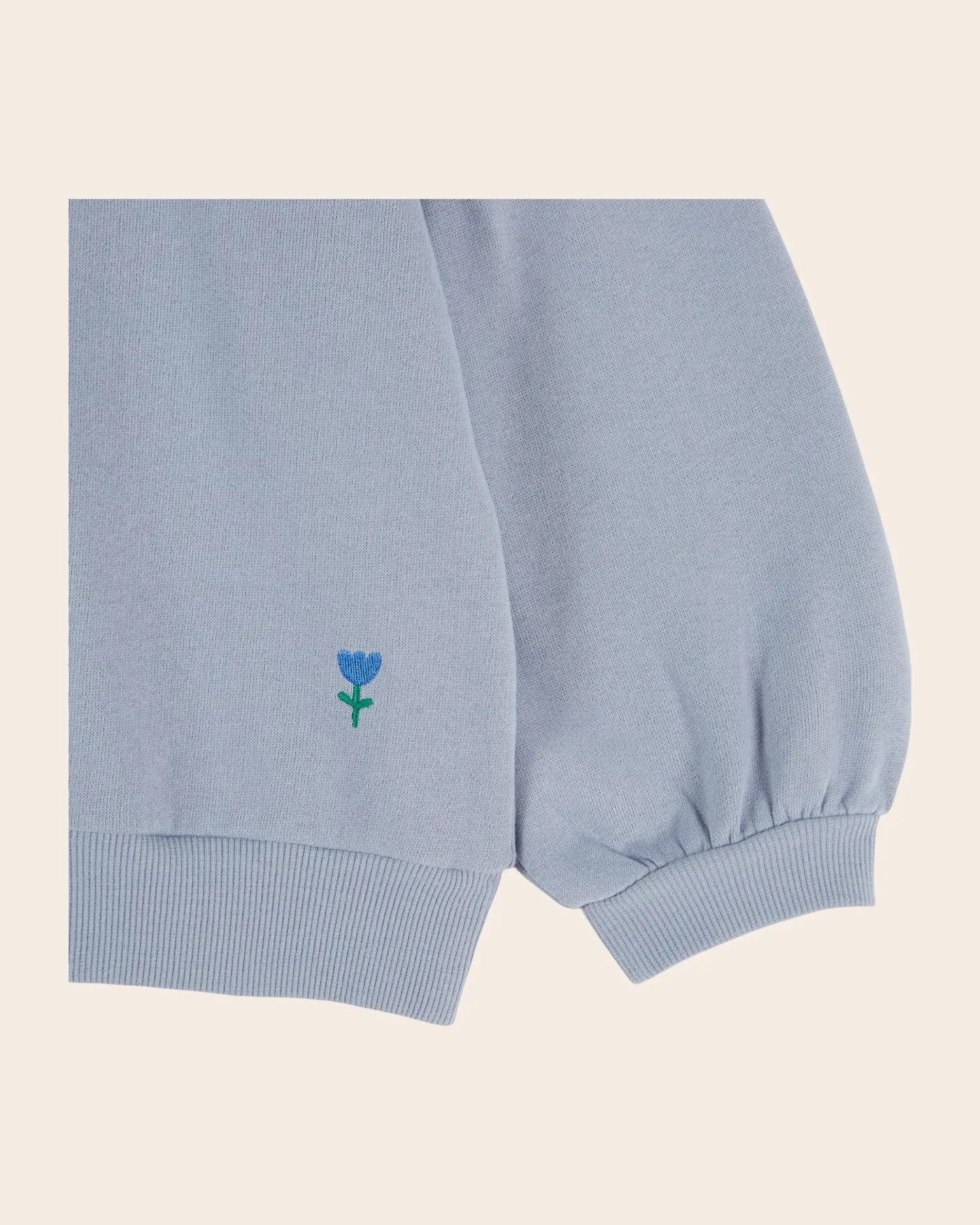 Emile et Ida Col Denim sweatshirt blå bio