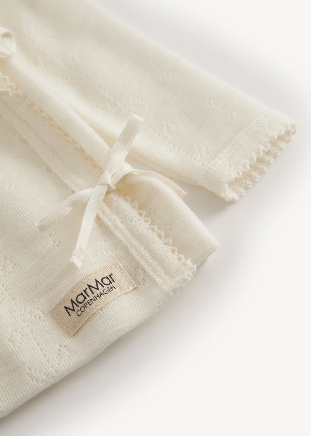 MarMar Tut Wrap LS bluse Natural uld