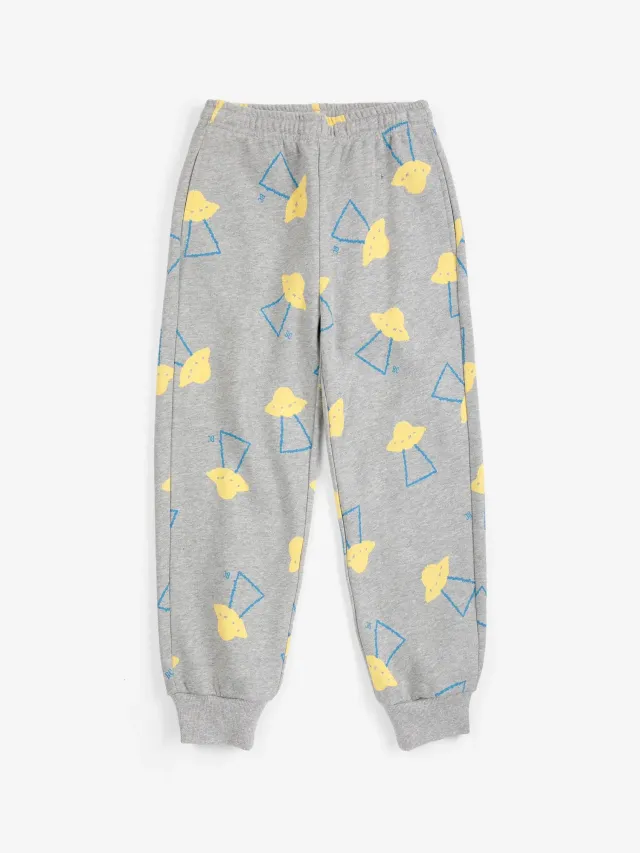 Bobo Choses Pixel Abduction joggingbukser grå 4-5Y