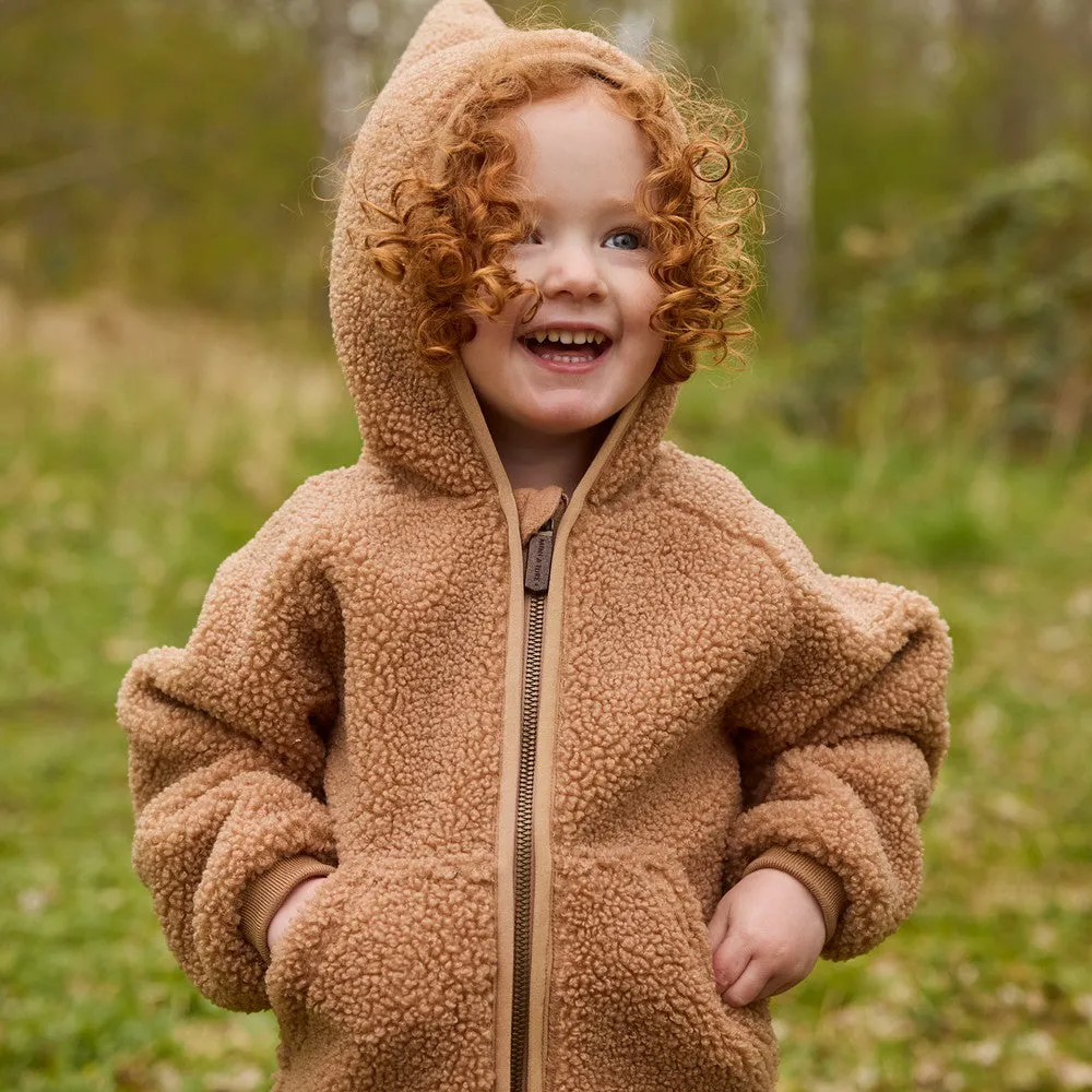 MINI A TURE MATLIFF teddyfleece jakke genanvendt