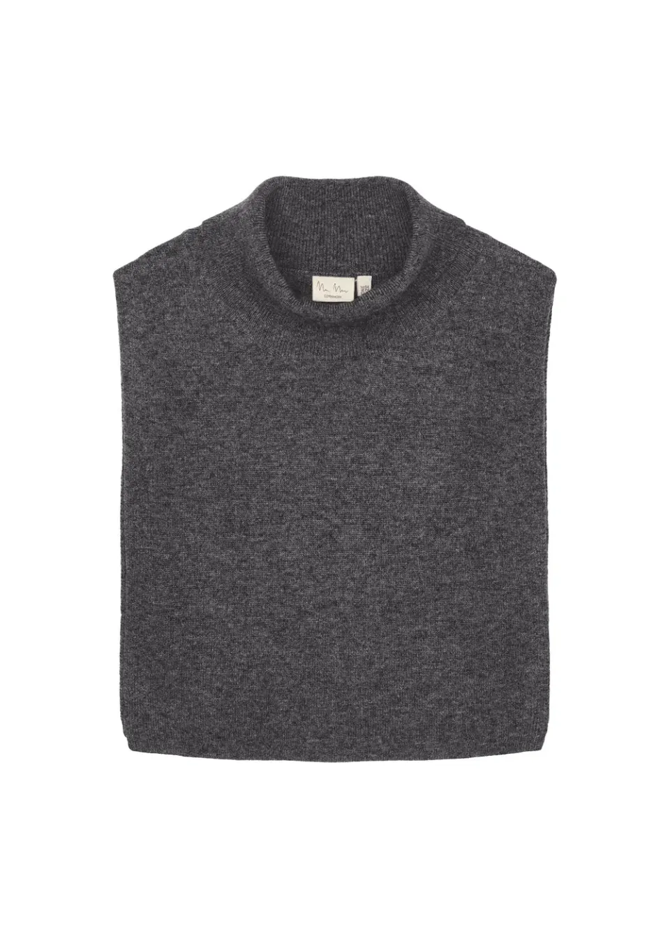 MarMar Jeans Arni W halsedisse Black Grey Melange kashmir