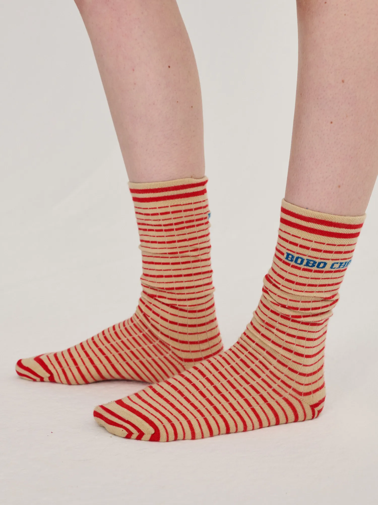 Bobo Choses All About Monsters strømper offwhite 35-37 øko