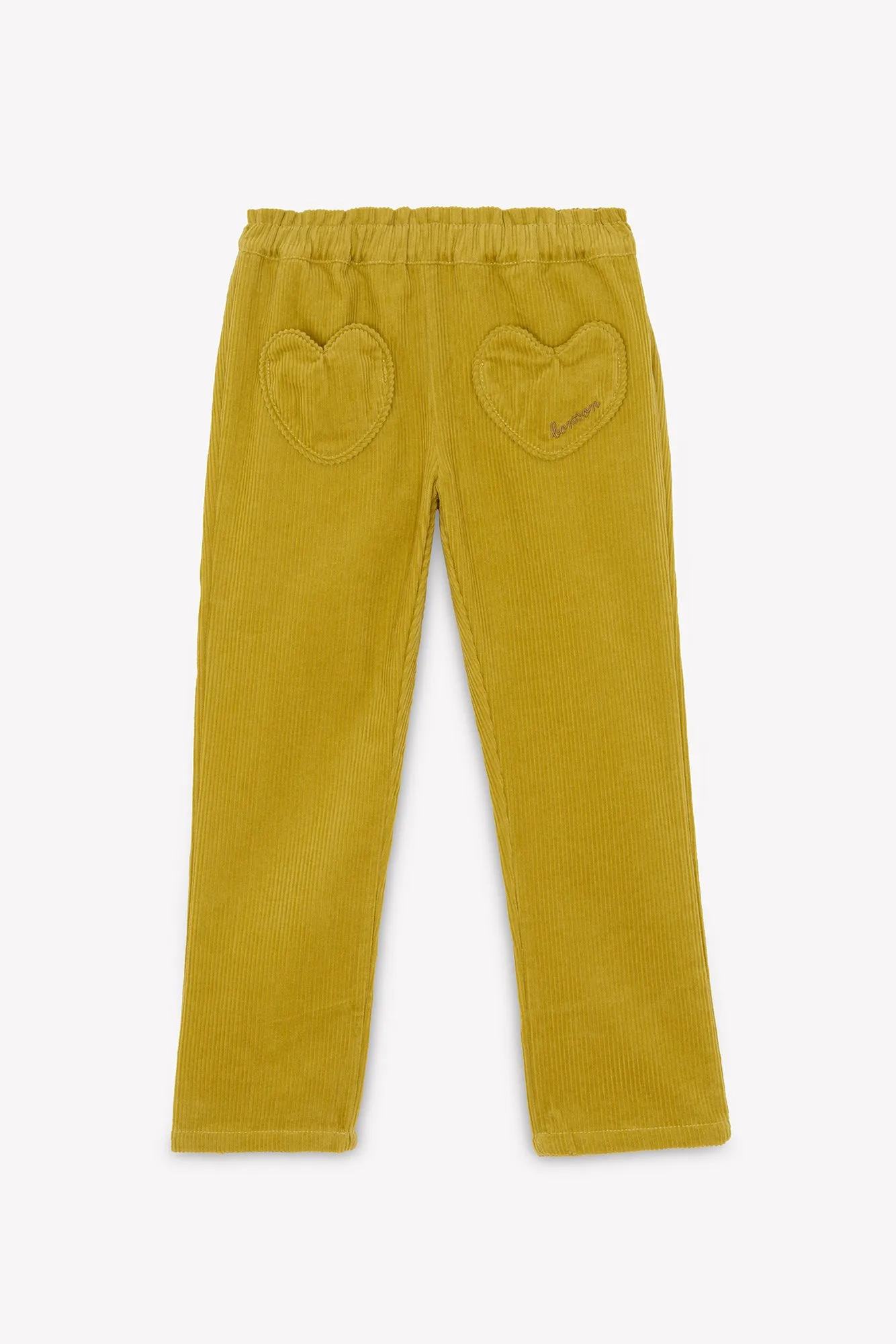 Bonton Duck bukser grøn fløjl 8A