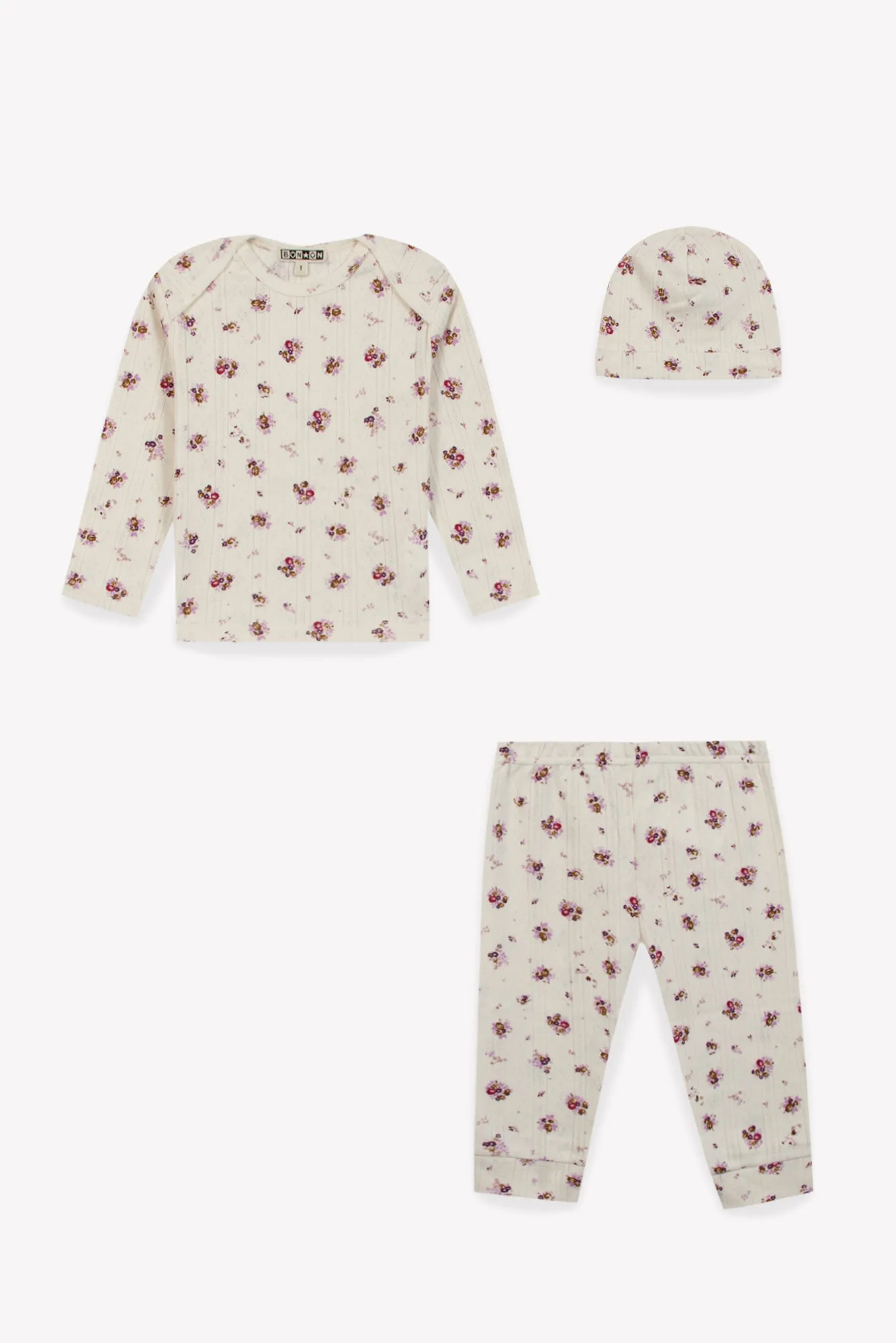 Bonton Patino Bouquet pyjamas blomstret