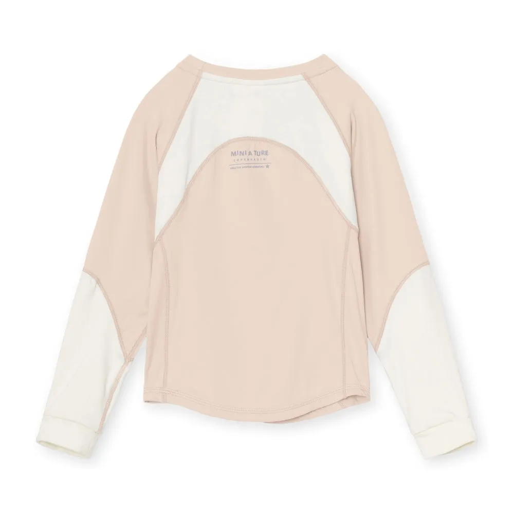 MINI A TURE Matlendi bluse Rose dust 6y/116cm quick dry