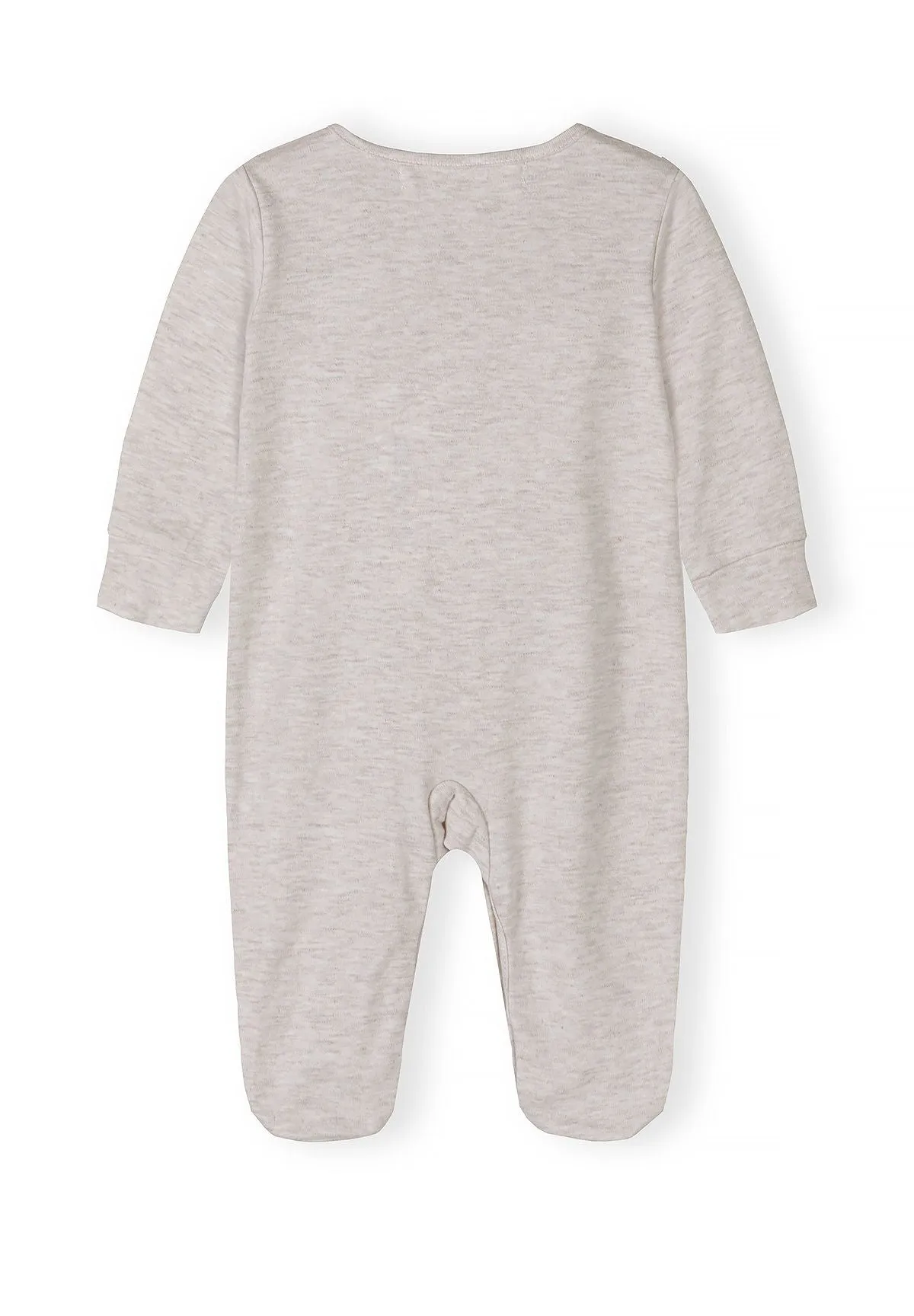 Minoti 44530 sparkedragt 5-pak beige med fødder