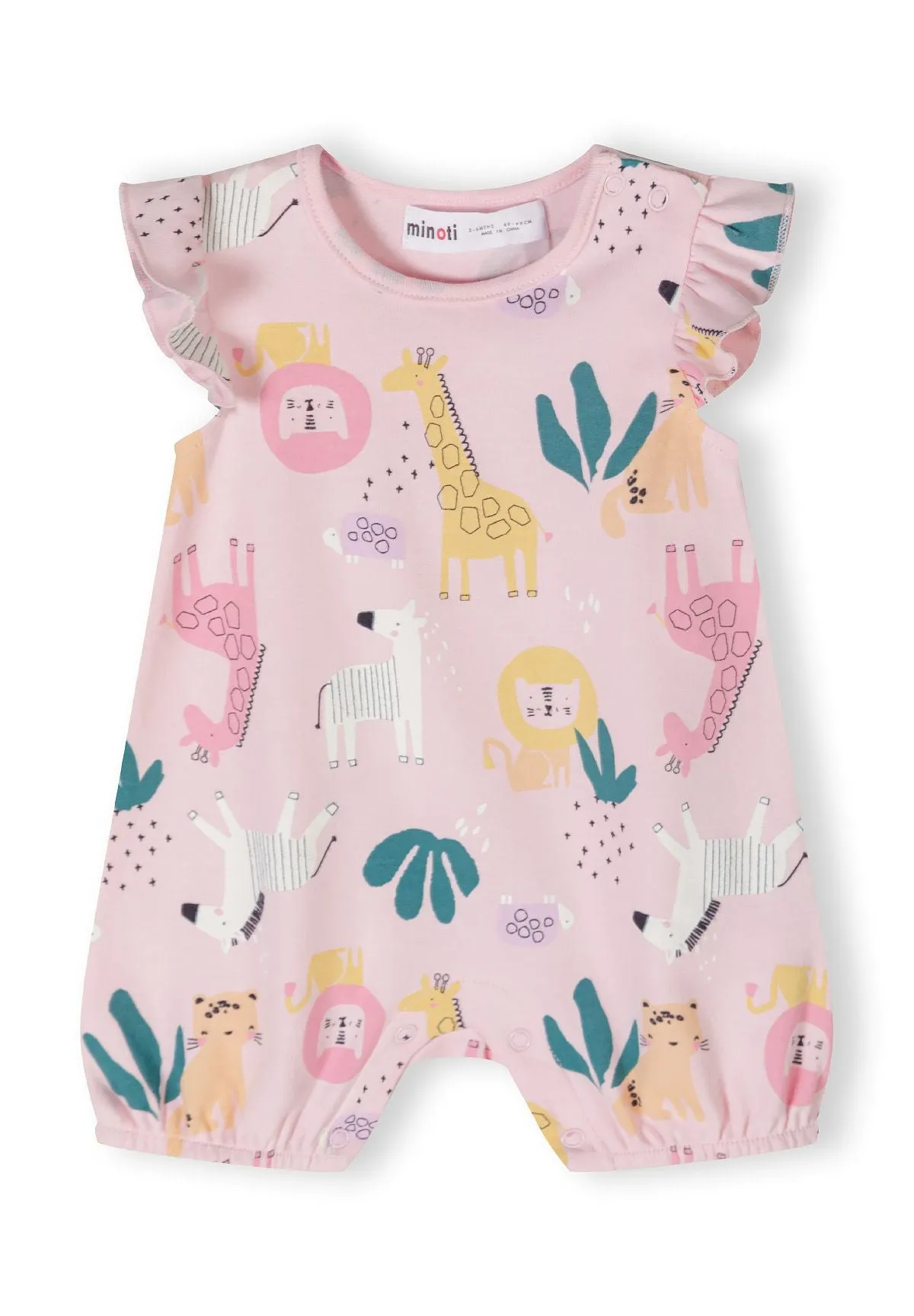 Minoti 42026 romper til baby piger rosa 2-pak