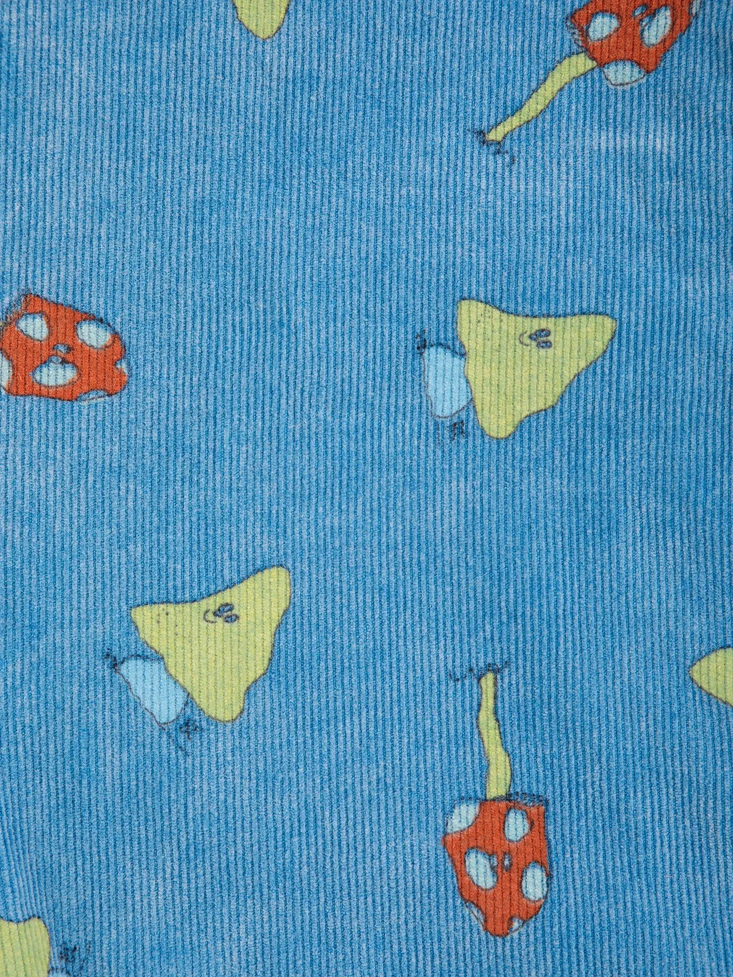 Bobo Choses Mush Monster Duo overall blå fløjl 12M